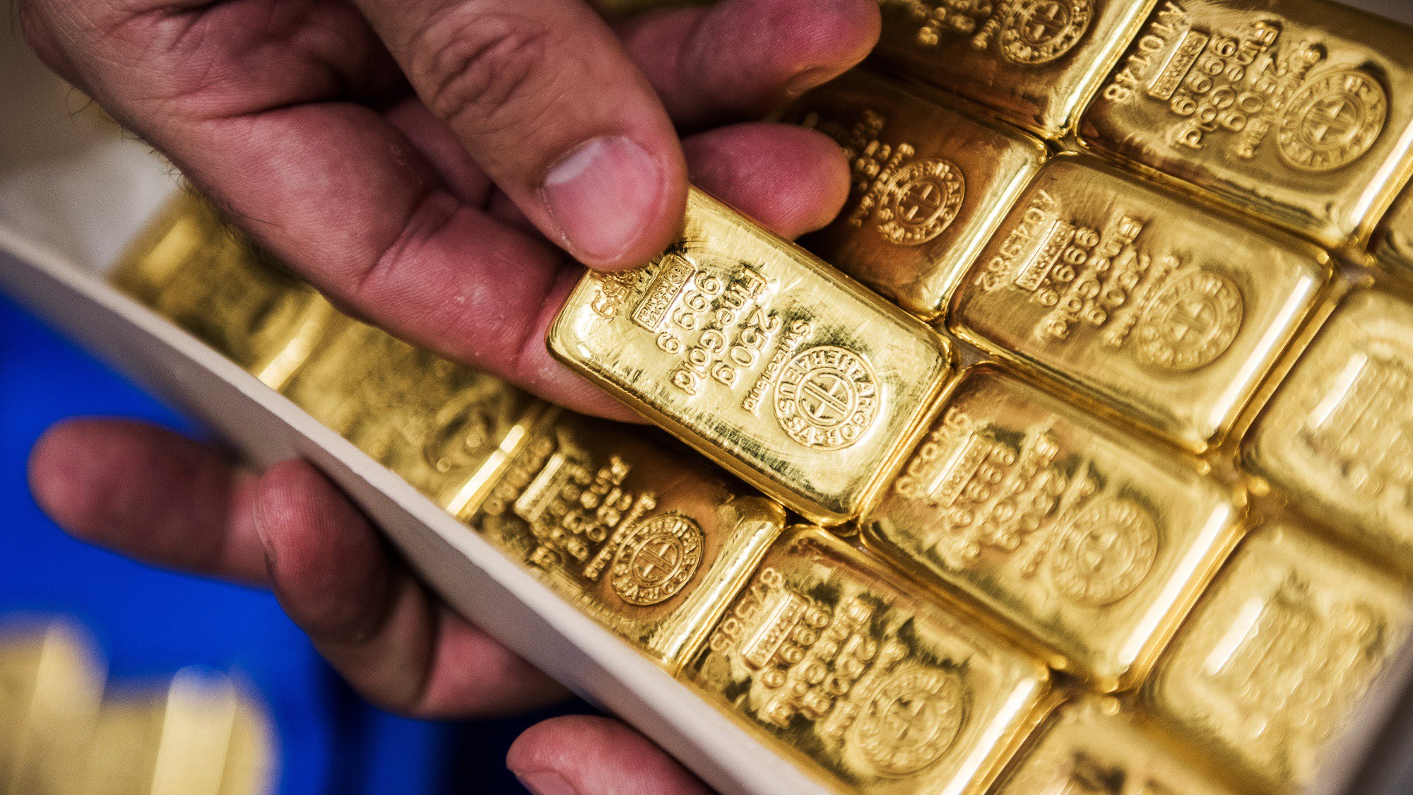 giá vàng đã có sự tăng giá mạnh, vào khoảng hơn 2%